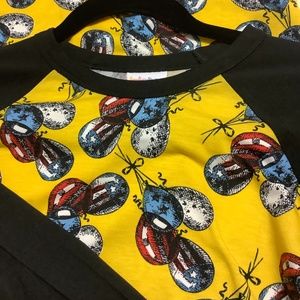 New with tags xxs lularoe randy shirt
